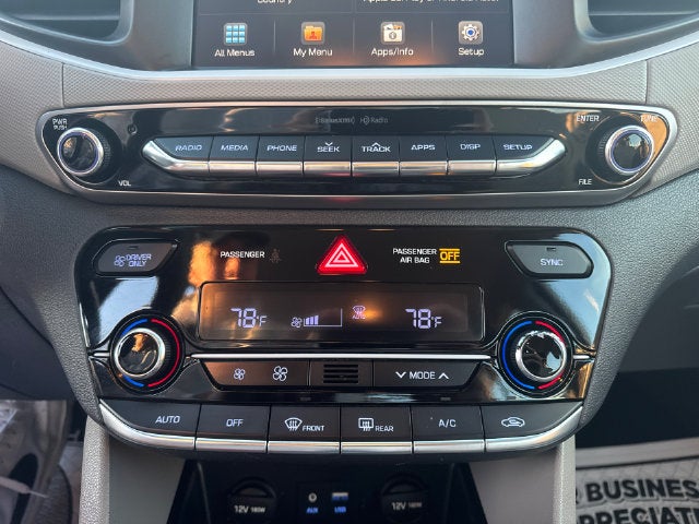 2017 Hyundai Ioniq Hybrid Blue