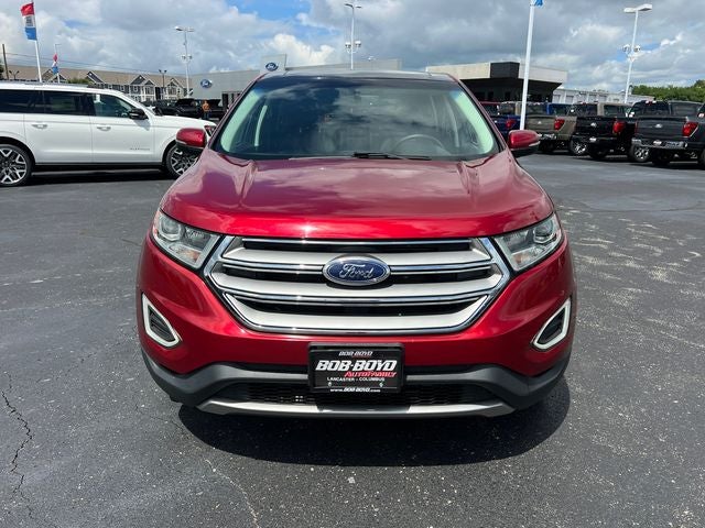 Used 2016 Ford Edge SEL with VIN 2FMPK3J91GBB99300 for sale in Lancaster, OH