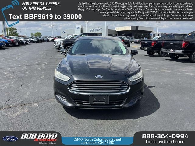 Used 2013 Ford Fusion SE with VIN 3FA6P0H71DR179619 for sale in Lancaster, OH