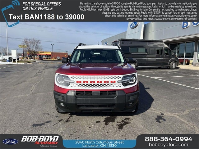 2026 Ford Bronco Sport Heritage